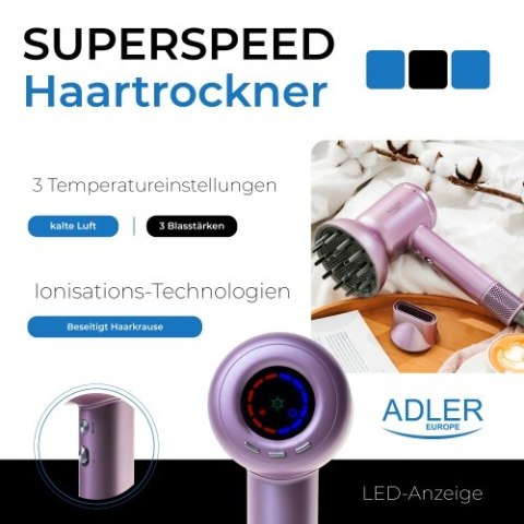 Adler Suszarka do włosów SUPERSPEED