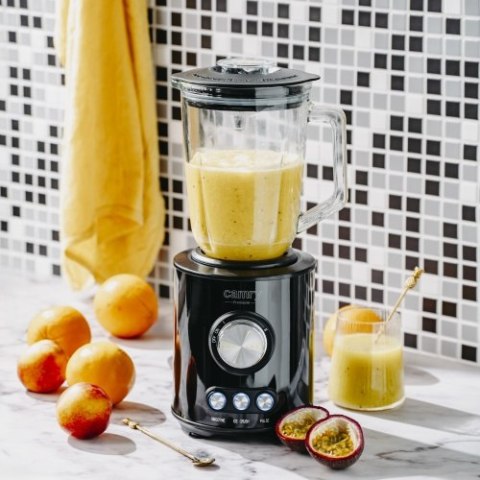 Camry Blender kielichowy - tytanowe ostrza - szklany dzbanek 1,5l