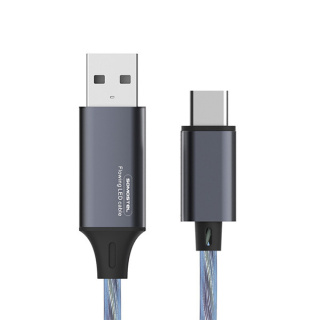 Kabel USB - Typ-C 3.1A 30W 1.2m Powerline Niebieski
