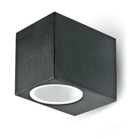 Kinkiet Ścienny V-TAC GU10 Aluminium Kwadrat Czarny W Dół IP44 VT-7651 Kinkiet Ścienny V-TAC GU10 Aluminium Kwadrat Czarny W Dół IP44 VT-7651
