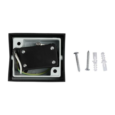 Kinkiet Ścienny V-TAC GU10 Aluminium Kwadrat Czarny W Dół IP44 VT-7651 Kinkiet Ścienny V-TAC GU10 Aluminium Kwadrat Czarny W Dół IP44 VT-7651