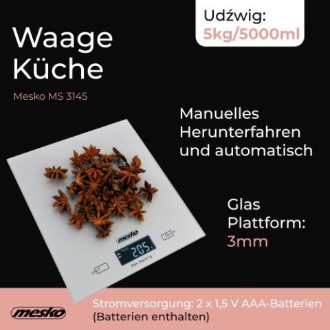 Mesko Waga kuchenna
