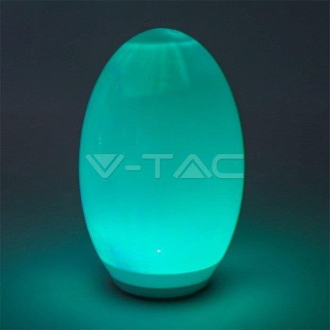 Oprawa Ogrodowa Solarna V-TAC LED JAJKO VT-7815 3000K+RGB 5lm Oprawa Ogrodowa Solarna V-TAC LED JAJKO VT-7815 3000K+RGB 5lm