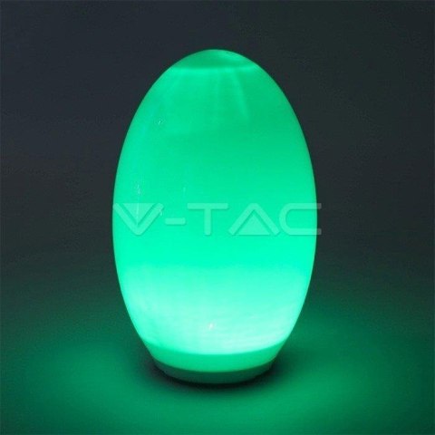 Oprawa Ogrodowa Solarna V-TAC LED JAJKO VT-7815 3000K+RGB 5lm Oprawa Ogrodowa Solarna V-TAC LED JAJKO VT-7815 3000K+RGB 5lm