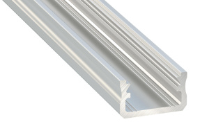 Profil LED typ A aluminiowy surowy 1m Lumines