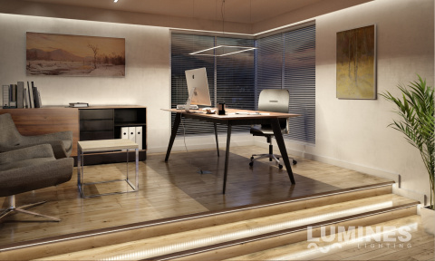 Profil LED typ A aluminiowy surowy 1m Lumines Profil LED typ A aluminiowy surowy 1m Lumines