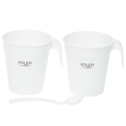Adler Czajnik elektryczny plastikowy turystyczny 0,5 L