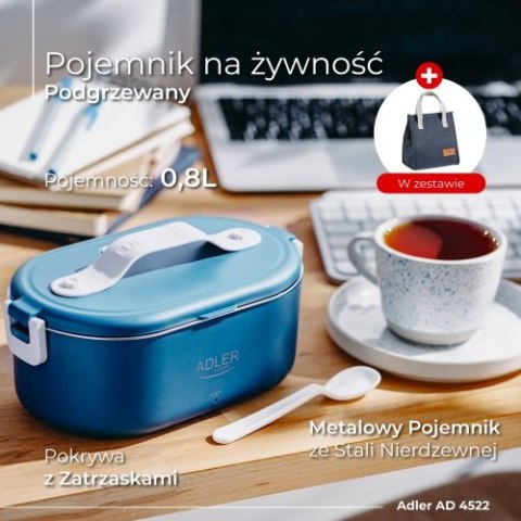 Adler Pojemnik na żywność z torbą termiczną 5l Adler Pojemnik na żywność z torbą termiczną 5l