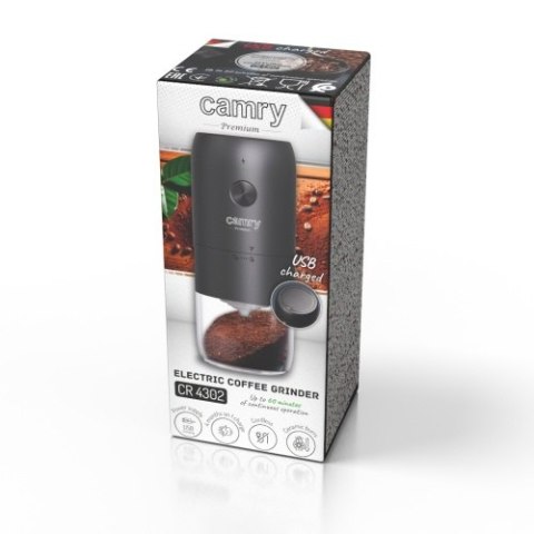 Camry Młynek do kawy bezprzewodowy - USB Camry Młynek do kawy bezprzewodowy - USB