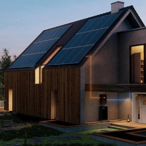 Falownik Inwerter V-TAC DEYE 6KW HYBRYDOWY Jednofazowy Czarny SUN-6K-SG03LP1-EU