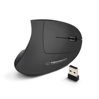 Mysz werykalna optyczna bezprzewodowa USB 2.4GHZ EsperanzaCORVUS