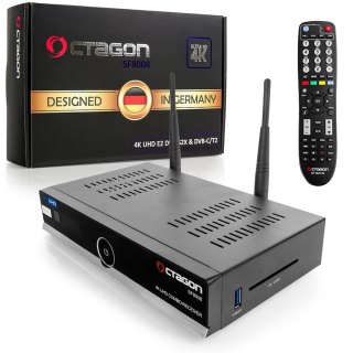 OCTAGON SPIRIT WHITE 4K UHD Android TV Box IPTV