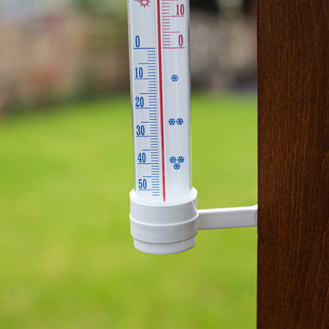 Termometr zewnętrzny biały (-50°C do +50°C) 27cm Termometr zewnętrzny biały (-50°C do +50°C) 27cm