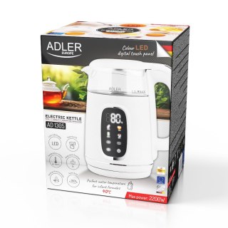 Adler Czajnik elektryczny szklany regulacją temperatury 1,7L | LED | 40-100°C |