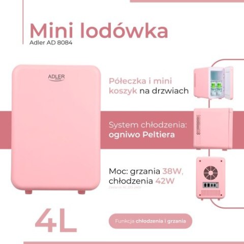 Adler Mini lodówka - 4L