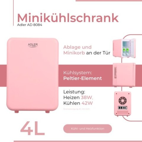 Adler Mini lodówka - 4L