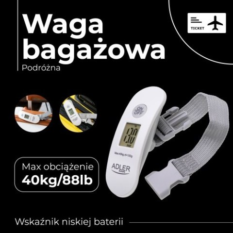 Adler Waga bagażowa - podróżna Adler Waga bagażowa - podróżna