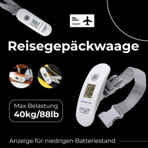 Adler Waga bagażowa - podróżna Adler Waga bagażowa - podróżna