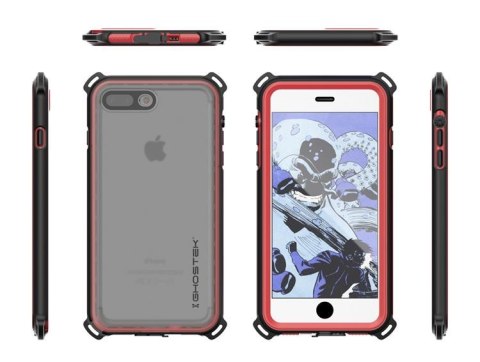 Etui Nautical Apple iPhone 7 Plus 8 Plus czerwony Etui Nautical Apple iPhone 7 Plus 8 Plus czerwony