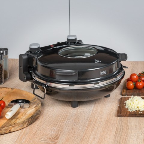 Piec do pizzy TEESA SUPREME 1200 W 32 cm okienko wyjmowany kamień TSA3231