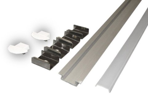 Profil LED PL2ANA-03 2,0m klosz frosted Profil LED PL2ANA-03 2,0m klosz frosted