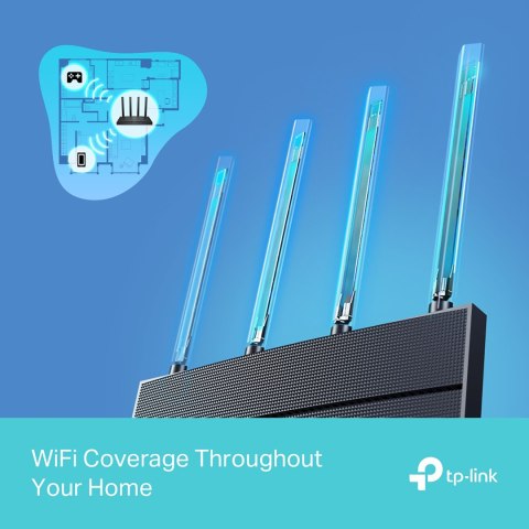 ROUTER Archer AX12, bezprzewodowy WiFi6, dwupasmowy AX1500, 300/1201 Mb/s / TP-Link ROUTER Archer AX12, bezprzewodowy WiFi6, dwupasmowy AX1500, 300/1201 Mb/s / TP-Link