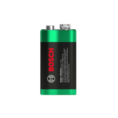 Bateria 9V 1.5V Super Alkaliczna 1 szt Bosch Super Alkaline 6LR61