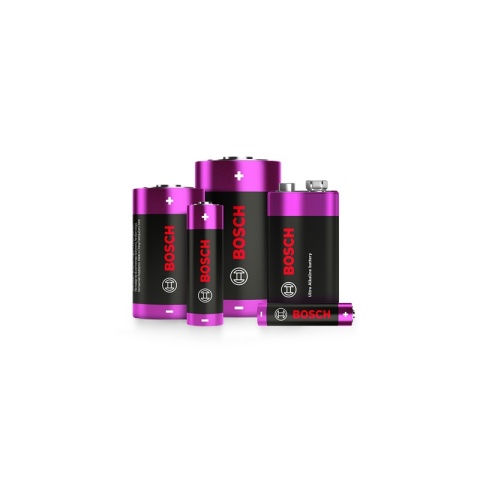 Bateria 9V 1.5V Ultra Alkaliczna 1 szt Bosch Ultra Alkaline 6LR61 Bateria 9V 1.5V Ultra Alkaliczna 1 szt Bosch Ultra Alkaline 6LR61
