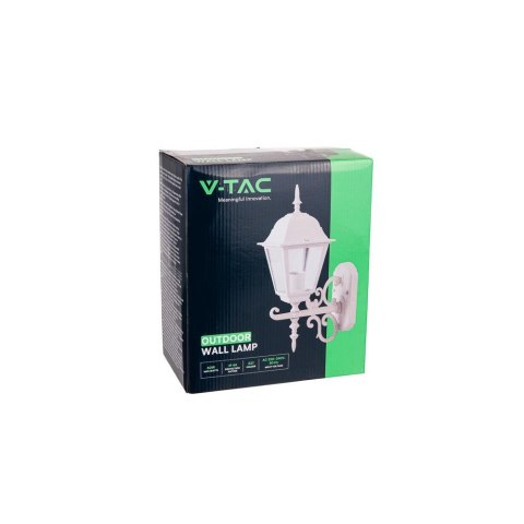 Kinkiet Ogrodowy Biały Mat Up V-TAC VT-760 Kinkiet Ogrodowy Biały Mat Up V-TAC VT-760