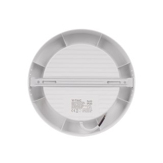 Panel Natynkowy V-TAC 18W LED SAMSUNG CHIP Okrągły 215x30mm VT-60018RD-S 6500K 1980lm