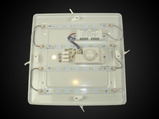 Plafon led Tiler 15W WW z czujnikiem mikrofalowym