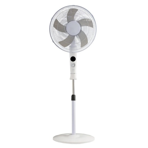 Wentylator podłogowy 40 cm LCD timer 3 prędkości pilot biały Volteno VO2427 Wentylator podłogowy 40 cm LCD timer 3 prędkości pilot biały Volteno VO2427