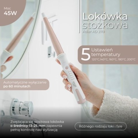 Adler Lokówka stożkowa Adler Lokówka stożkowa