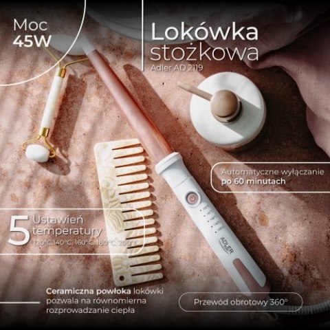 Adler Lokówka stożkowa Adler Lokówka stożkowa