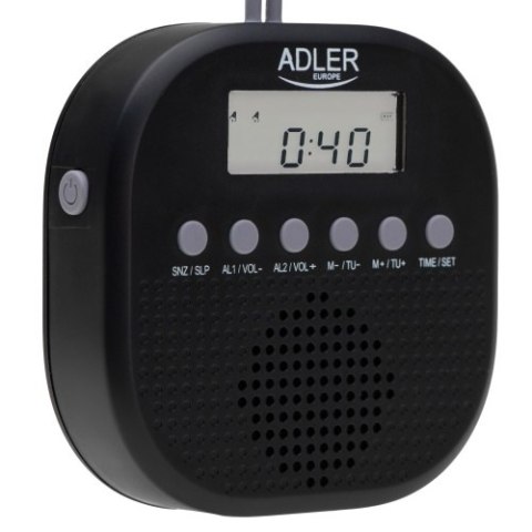 Adler Radio FM wodoodporne - IPX4 Adler Radio FM wodoodporne - IPX4