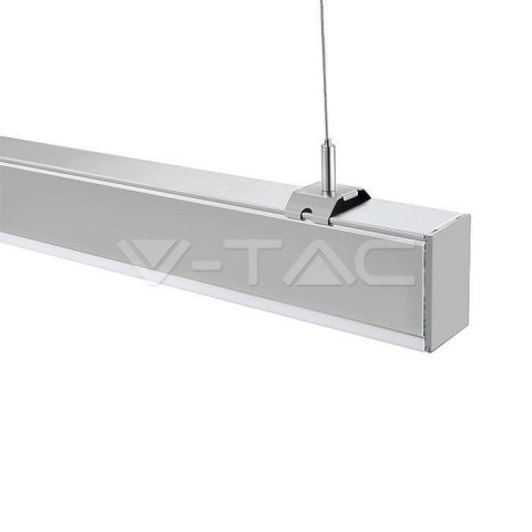 Oprawa V-TAC LED Linear SAMSUNG CHIP 40W Natynk/Zwieszana Do łączenia Srebrna 0-10V 120cm VT-7-43 4000K 3590lm 5 Lat Gwarancji Oprawa V-TAC LED Linear SAMSUNG CHIP 40W Natynk/Zwieszana Do łączenia Srebrna 0-10V 120cm VT-7-43 4000K 3590lm 5 Lat Gwarancji