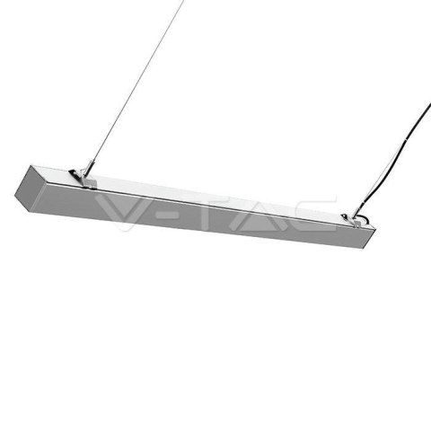 Oprawa V-TAC LED Linear SAMSUNG CHIP 40W Natynk/Zwieszana Do łączenia Srebrna 0-10V 120cm VT-7-43 4000K 3590lm 5 Lat Gwarancji Oprawa V-TAC LED Linear SAMSUNG CHIP 40W Natynk/Zwieszana Do łączenia Srebrna 0-10V 120cm VT-7-43 4000K 3590lm 5 Lat Gwarancji