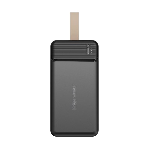 PowerBank Kruger&Matz 30000 mAh Li-ion z funkcją QC oraz PD PowerBank Kruger&Matz 30000 mAh Li-ion z funkcją QC oraz PD