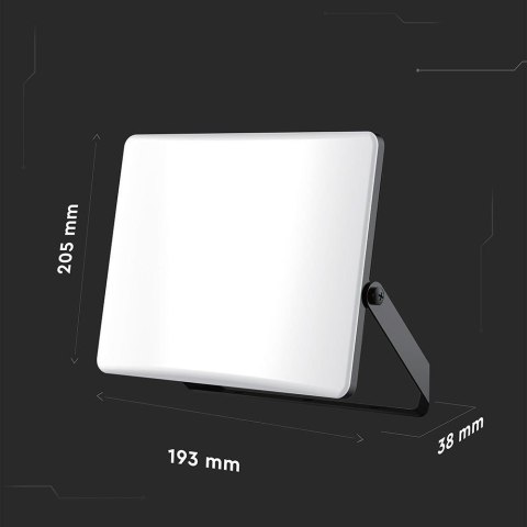 Projektor LED V-TAC 50W LED 3w1 CCT 100Lm/W Mleczny Klosz VT-44056CCT 3000-4000K-6500K 5000lm Projektor LED V-TAC 50W LED 3w1 CCT 100Lm/W Mleczny Klosz VT-44056CCT 3000-4000K-6500K 5000lm