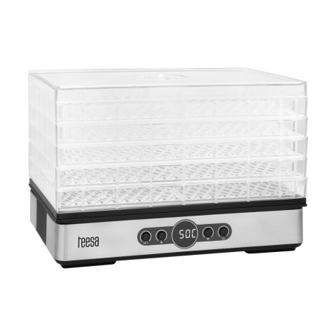 Suszarka do grzybów , warzyw , owoców , 400W , 5 sit, wyświetlacz, termoobieg, TEESA Suszarka do grzybów , warzyw , owoców , 400W , 5 sit, wyświetlacz, termoobieg, TEESA