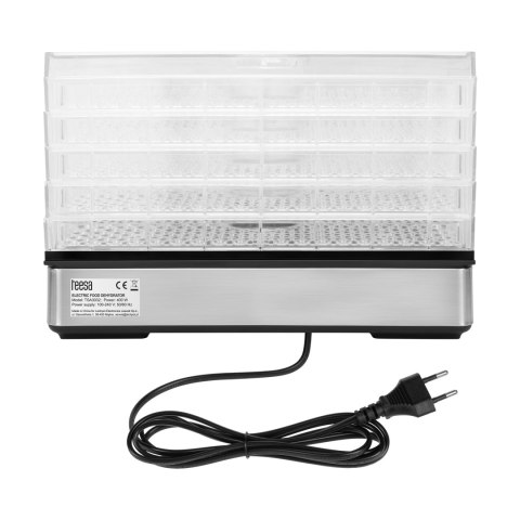 Suszarka do grzybów , warzyw , owoców , 400W , 5 sit, wyświetlacz, termoobieg, TEESA Suszarka do grzybów , warzyw , owoców , 400W , 5 sit, wyświetlacz, termoobieg, TEESA