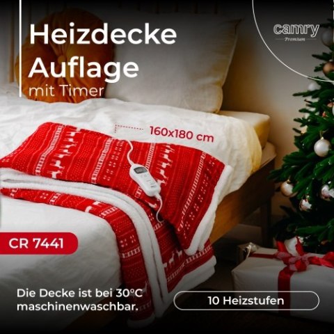 Camry Elektryczny koc nakładany z czasomierzem (1)
