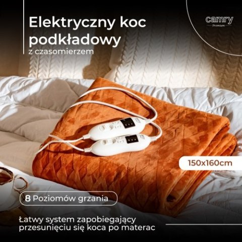 Camry Elektryczny koc podkładowy z czasomierzem (2)
