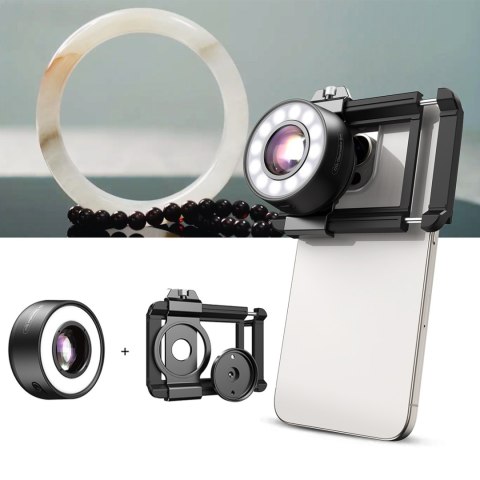 Obiektyw makro jubilerski 120x LED Apexel MS120