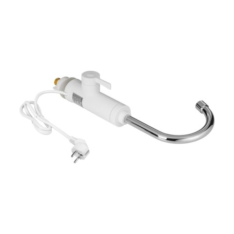 Przepływowy podgrzewacz wody - bateria kuchenna biała Przepływowy podgrzewacz wody - bateria kuchenna biała