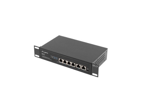 Switch Fast Ethernet 4xPoE+ 100Mb + 2x100Mb, 60W, rack Lanberg Switch Fast Ethernet 4xPoE+ 100Mb + 2x100Mb, 60W, rack Lanberg