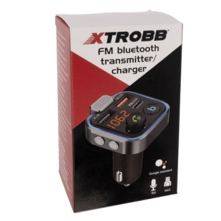 Transmiter USB bluetooth FM z ładowarką USB Xtrobb