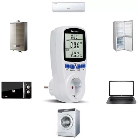Watomierz miernik zużycia energii do gniazdka 230V Watomierz miernik zużycia energii do gniazdka 230V