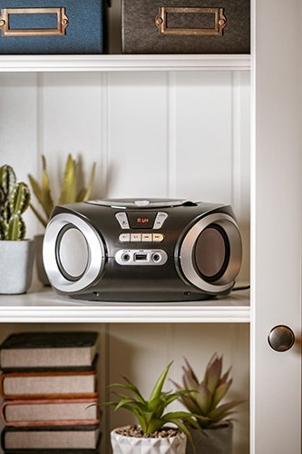 Adler Radio Boombox CD-MP3 | USB | FM Radio | AUX | Gniazdo słuchawkowe Adler Radio Boombox CD-MP3 | USB | FM Radio | AUX | Gniazdo słuchawkowe