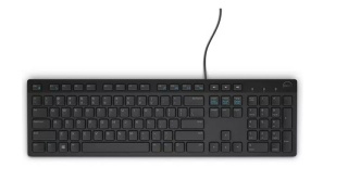 Klawiatura USA PL US QWERTY czarna slim Dell KB216